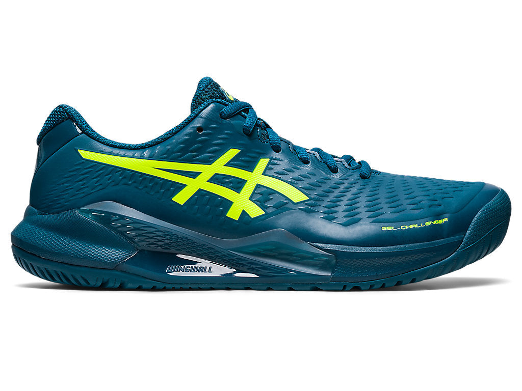 Men's Asics Gel-Challenger 14, Restful Teal/Safety Yellow, 11 D Medium