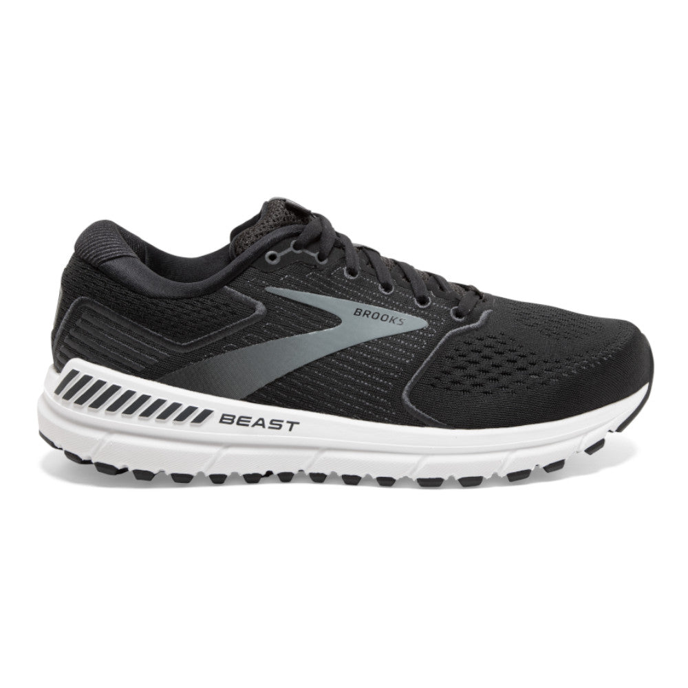 Men's Brooks Beast '20, Black/Ebony/Grey, 10.5 2E Wide