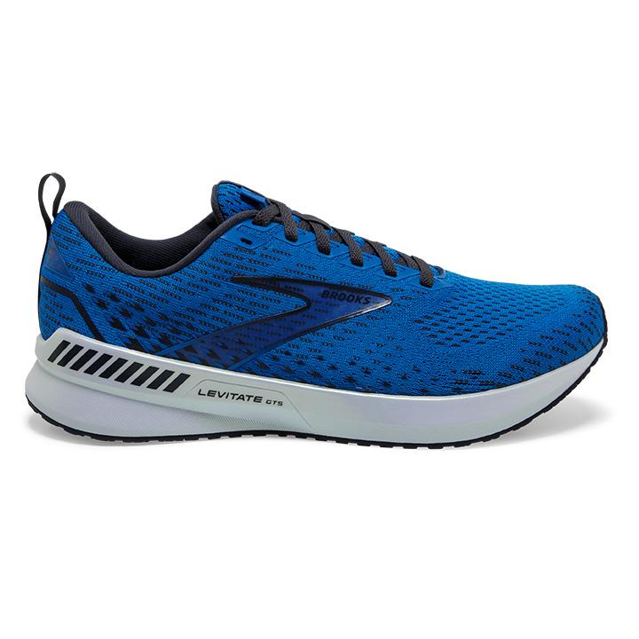 Men's Brooks Levitate GTS 5, Blue/India Ink/White, 12 D Medium
