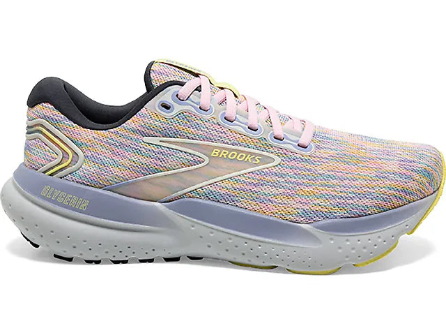 Women's Brooks Glycerin 21, Thistledown/Ebony/Corsage, 7.5 B Medium