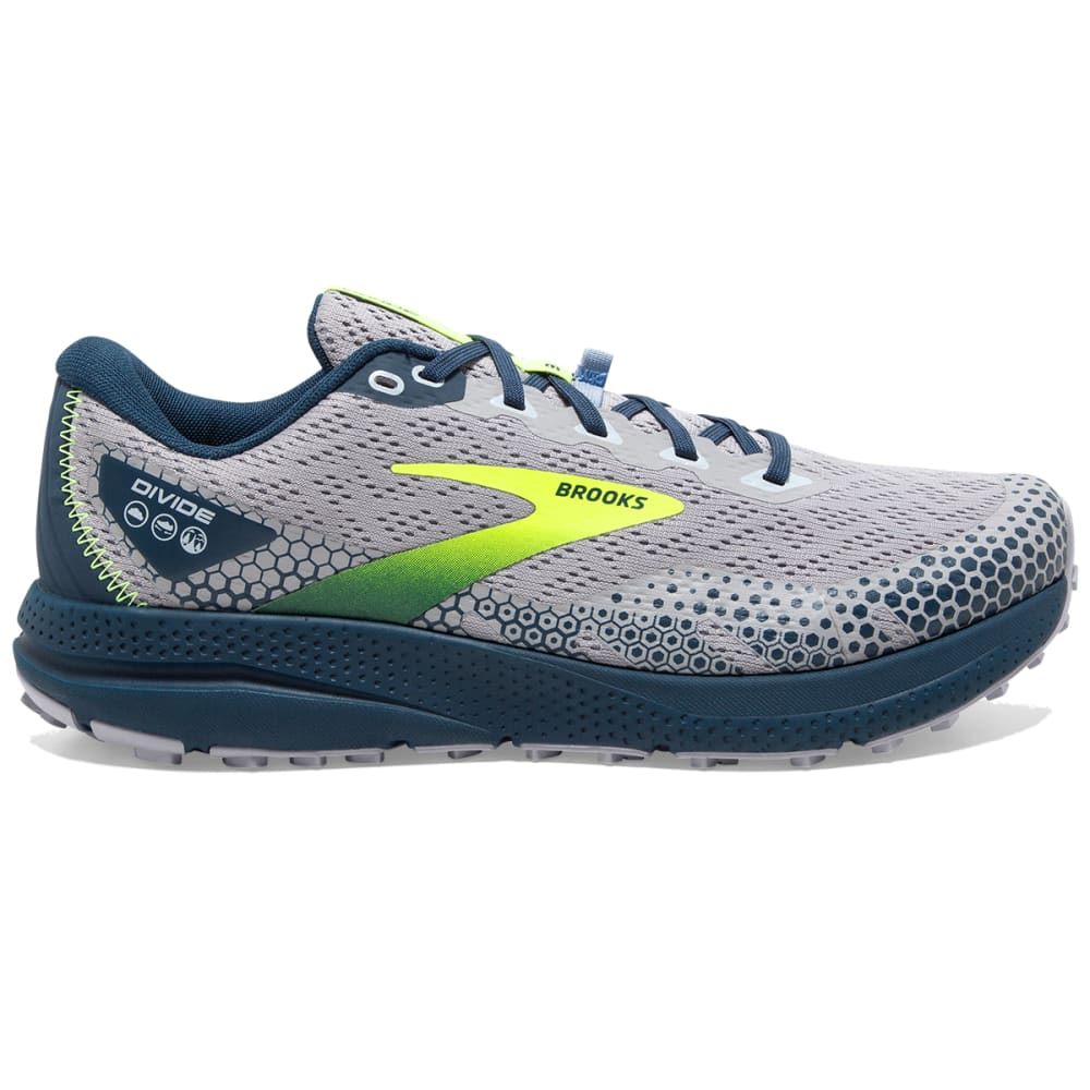 Men's Brooks Divide 3, Alloy/Titan/Nightlife, 11 D Medium