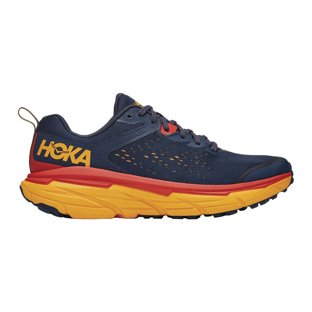 Men's Hoka One One Challenger ATR 6, Outer Space/Radiant Yellow, 12.5 D Medium