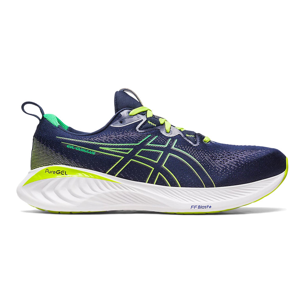 Men's Asics Gel-Cumulus 25, Midnight/Cilantro, 9.5 D Medium