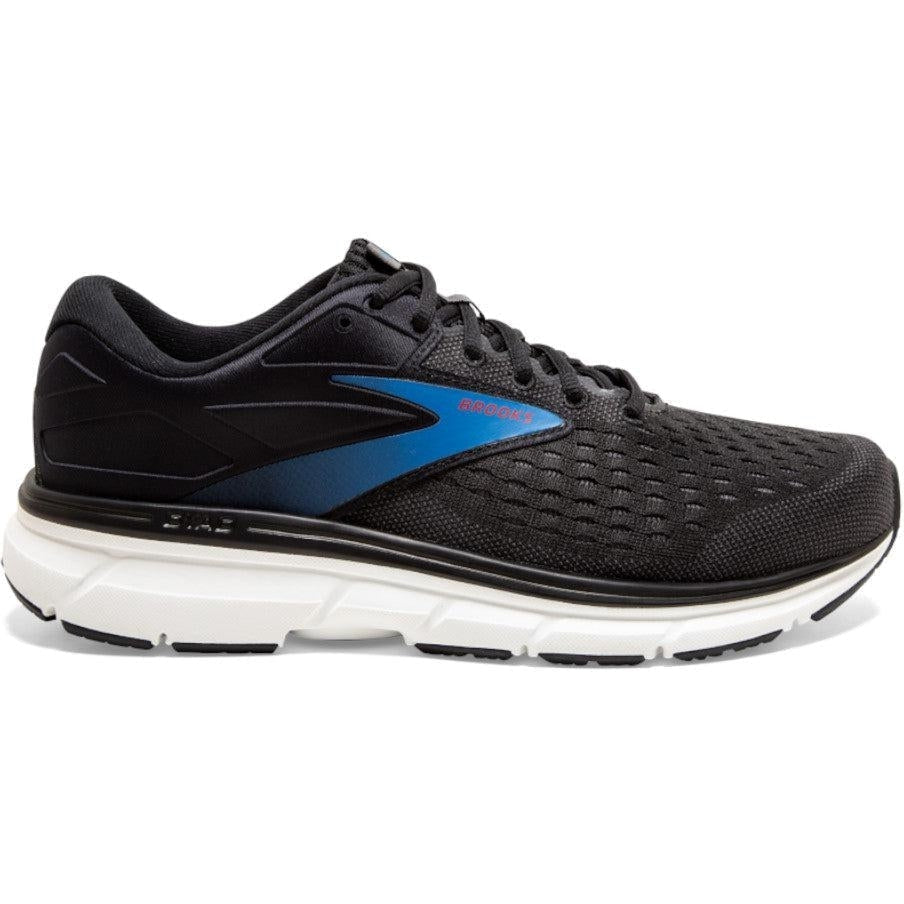 Men's Brooks Dyad 11, Black/Ebony/Blue, 10 D Medium