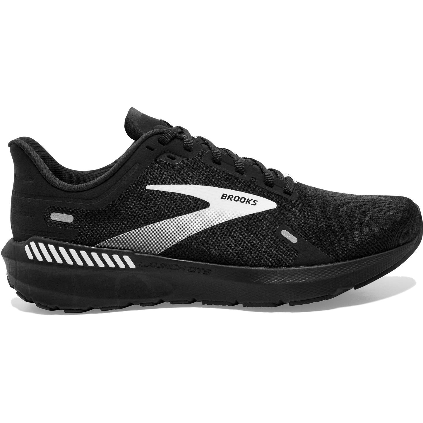 Men's Brooks Launch GTS 9, Black/White, 8 2E Wide