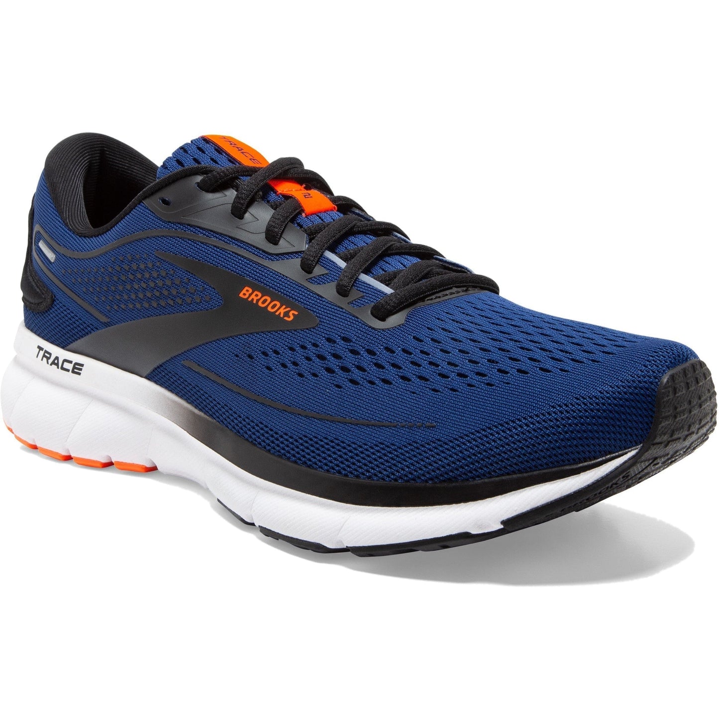 Men's Brooks Trace 2, Blue Depths/Black/White, 8 D Medium