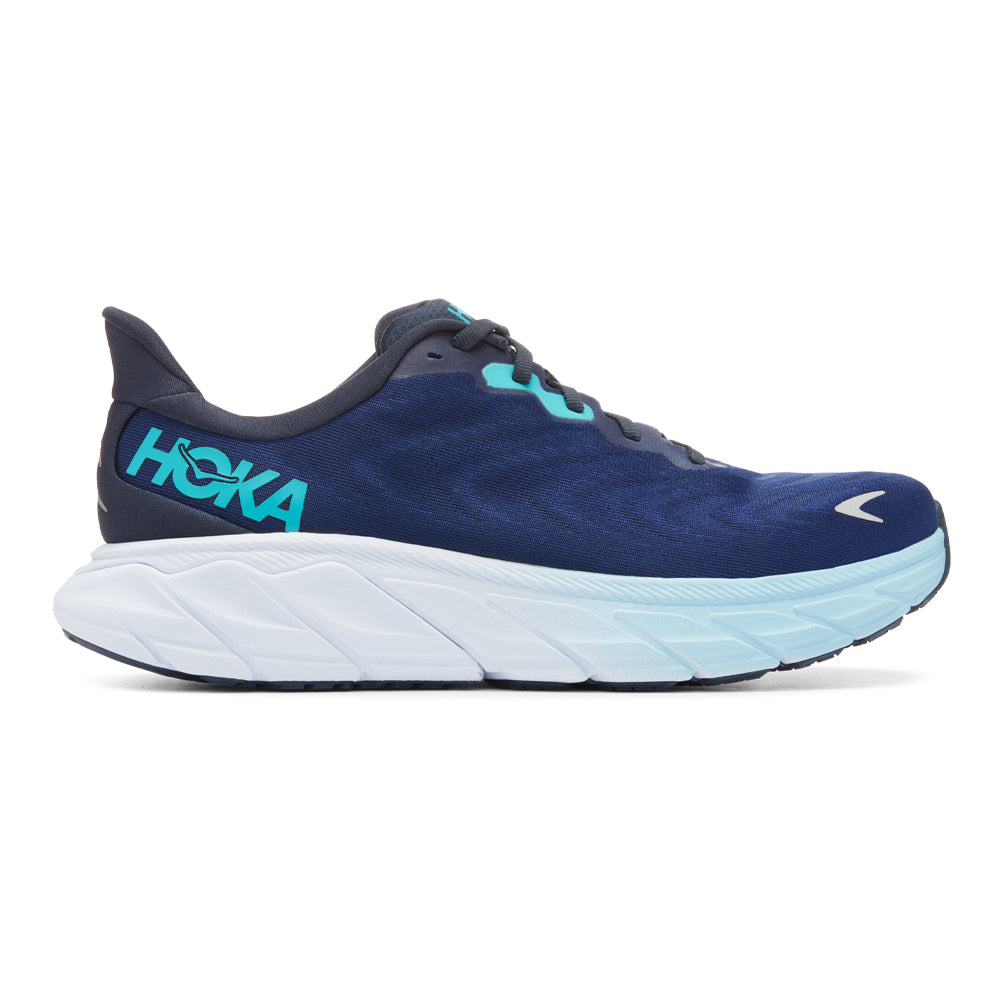 Men's Hoka One One Arahi 6, Outer Space/Bellwether Blue, 9 D Medium