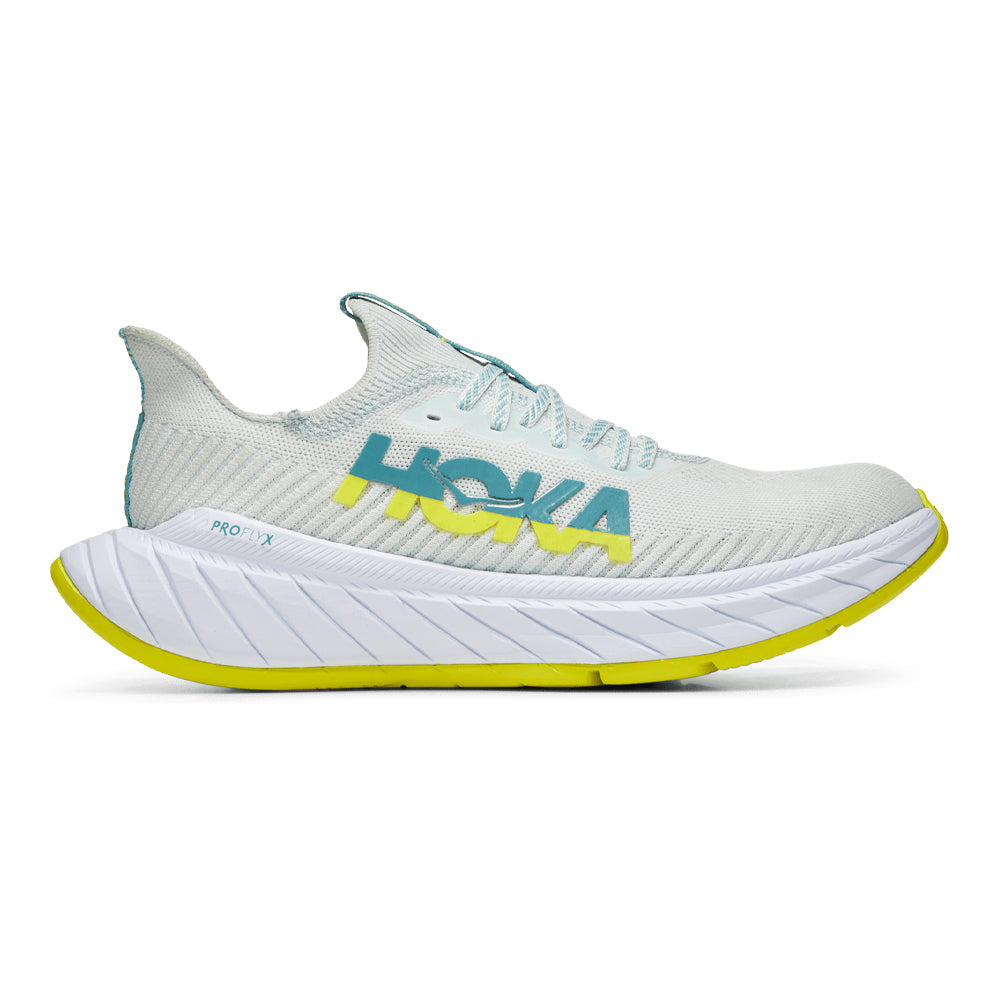 Men's Hoka One One Carbon X, Billowing Sail/Evening Primrose, 13 D Medium