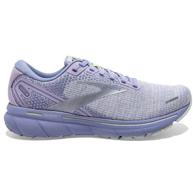 Women's Brooks Ghost 14, Lilac/Purple/Lime, 6 B Medium