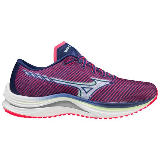 Women's Mizuno Wave Rebellion, Diva Pink/Indigo White, 8 B Medium