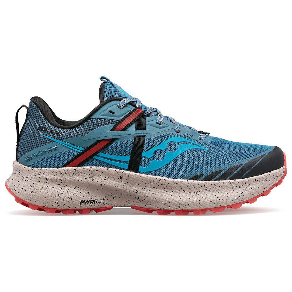 Women's Saucony Ride 15 TR, Mist/Ember, 10.5 B Medium