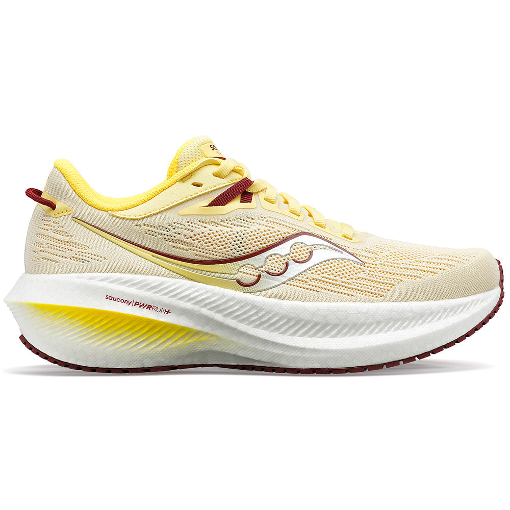 Women's Saucony Triumph 21, Glow/Sundown, 9 B Medium