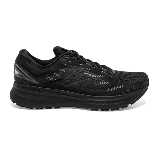 Men's Brooks Glycerin 19, Black/Ebony, 12 D Medium