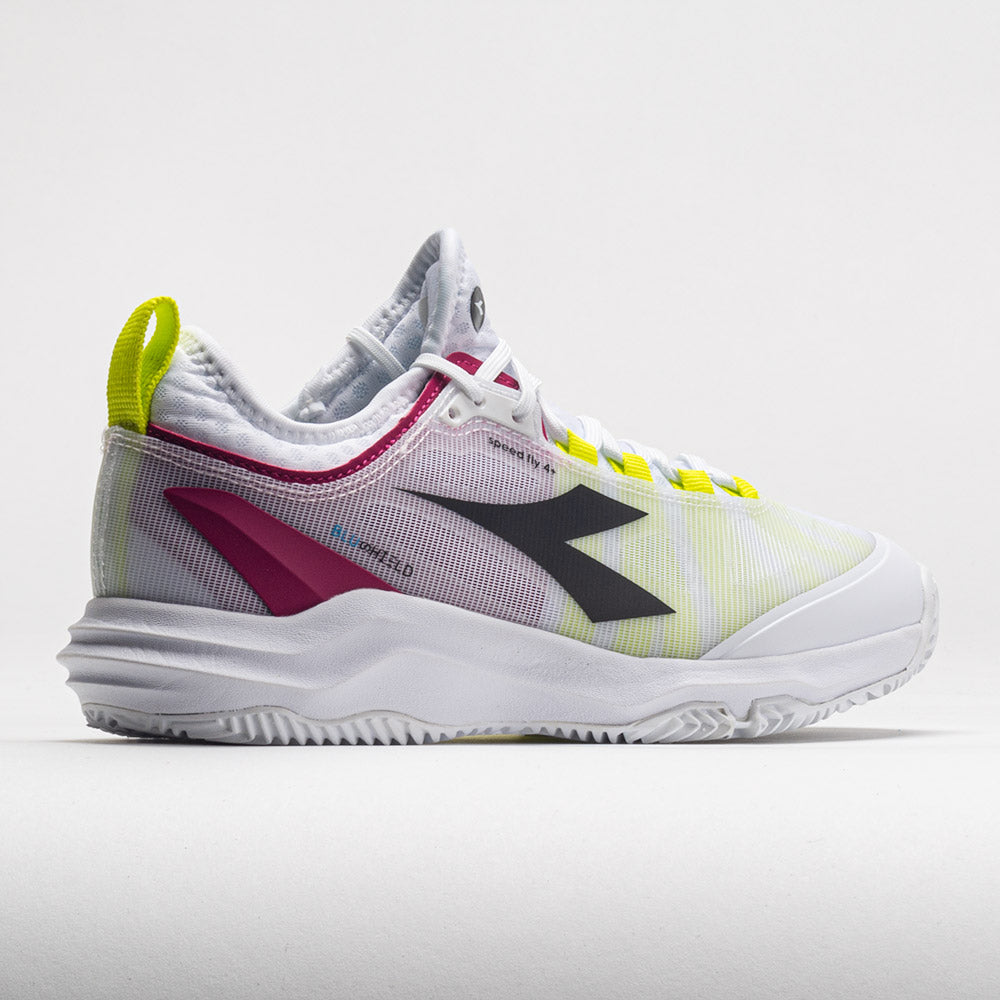Diadora Speed Blushield Fly 4+ Clay Women's White/Black/Vivacious