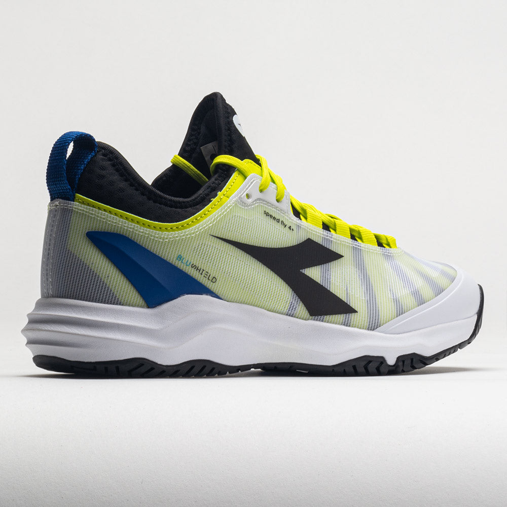 Diadora Speed Blushield Fly 4+ AG Men's White/Black/Deja Vu Blue