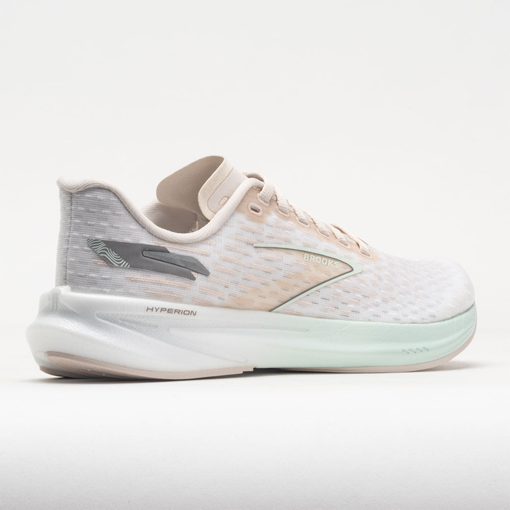 Brooks Hyperion Women's Crystal Grey/Blue Glass/White