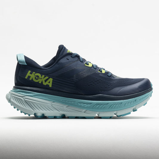 Women's Hoka One One Stinson ATR 6, Outer Space/Blue Glass, 6 B Medium