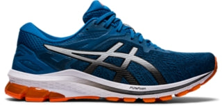 Men's Asics GT-1000 10, Reborn Blue/Black, 10.5 D Medium