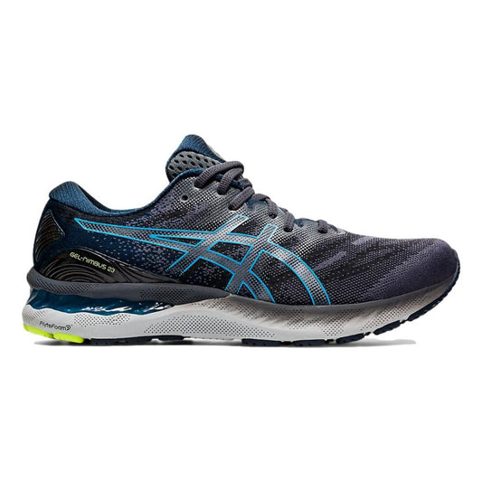 Men's Asics Gel-Nimbus 23, Carrier Grey/Digital Aqua, 11 D Medium