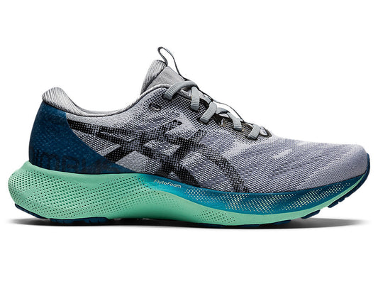 Men's Asics Gel-Nimbus Lite, Piedmont Grey/Black, 14 D Medium