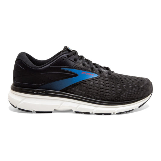 Men's Brooks Dyad 11, Black/Ebony/Blue, 12 D Medium