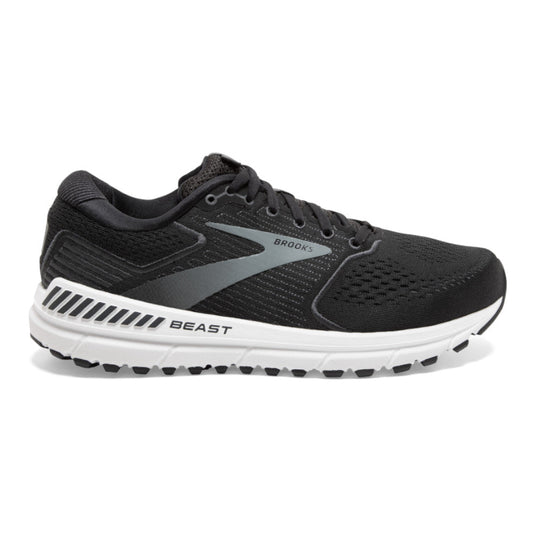 Men's Brooks Beast '20, Black/Grey, 13 D Medium