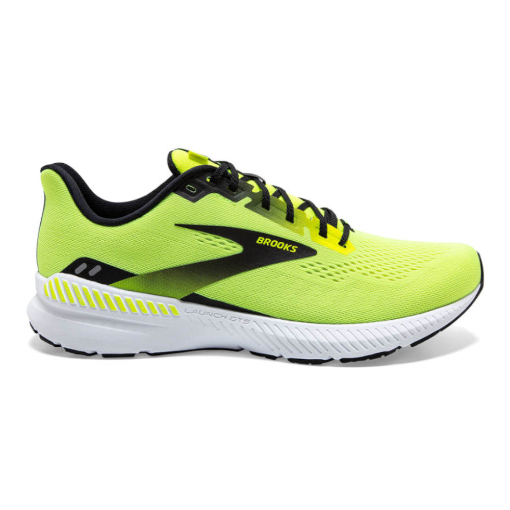 Men's Brooks Launch GTS 8, Nightlife/Black/White, 9 D Medium