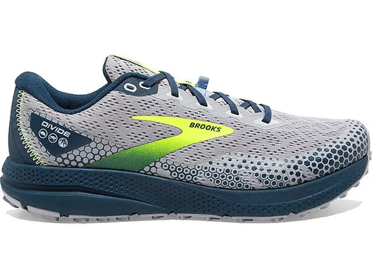 Men's Brooks Divide 3, Alloy/Titan/Nightlife, 13 D Medium