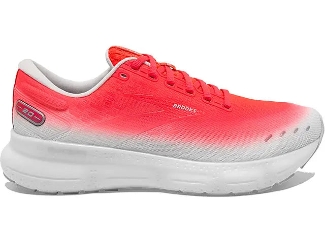 Women's Brooks Glycerin 20, Diva Pink/Lilac/White, 10 B Medium