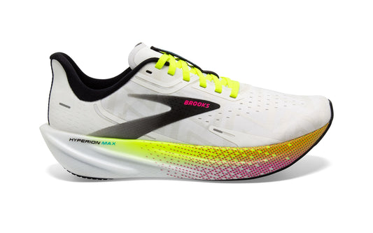 Women's Brooks Hyperion Max, White/Black/Nightlife, 8.5 B Medium