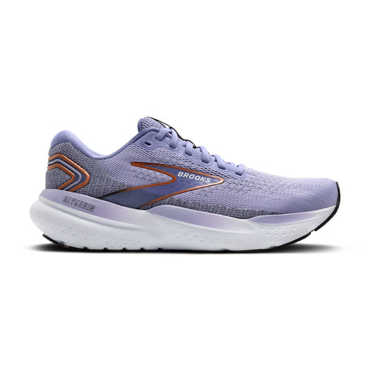 Women's Brooks Glycerin 21, Lavender/Black/Copper, 6 B Medium