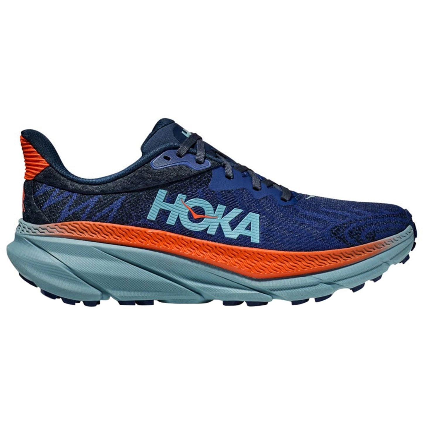 Men's Hoka One One Challenger ATR 7, Bellwether Blue/Stone Blue, 10 D Medium