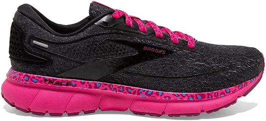 Women's Brooks Trace 2, Magenta/Black/Ebony, 9.5 B Medium