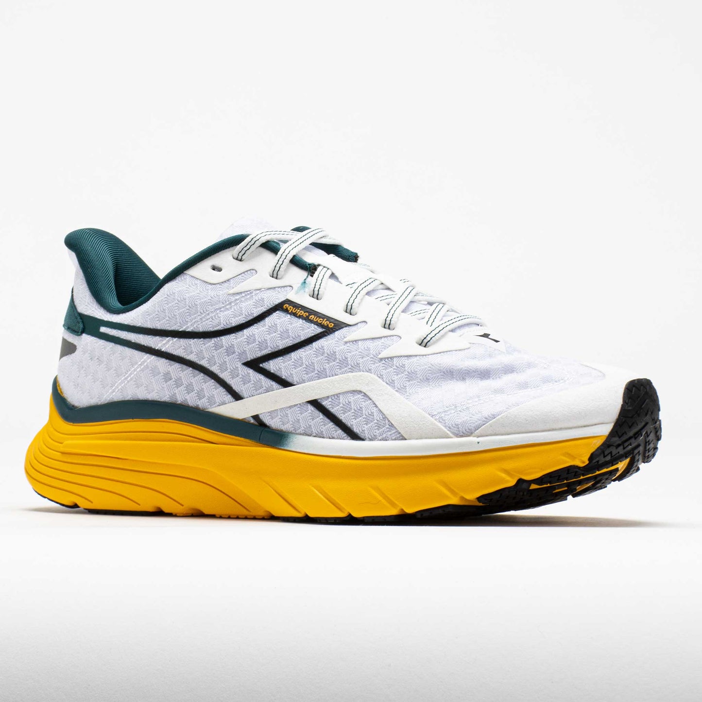 Diadora Equipe Nucleo Men's  White/Mediterranea/Kumquat