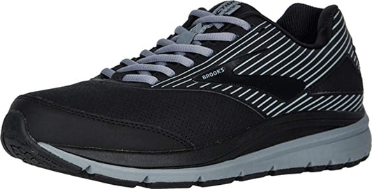 Men's Brooks Addiction Walker, Black/Black, 11.5 D Medium