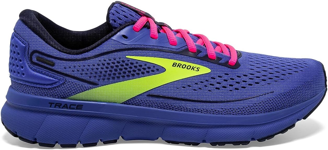 Women's Brooks Trace 2, Blue/Pink/Nightlife, 9.5 B Medium