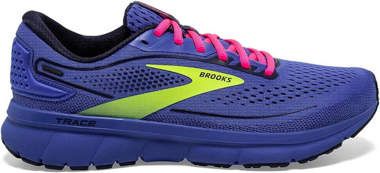 Women's Brooks Trace 2, Blue/Pink/Nightlife, 8 B Medium