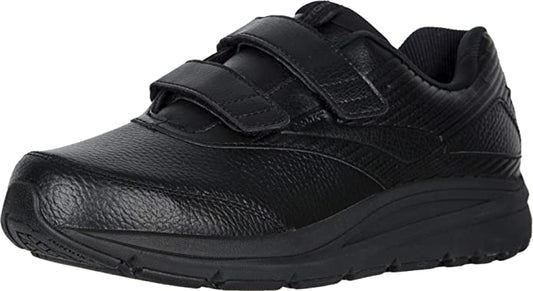 Men's Brooks Addiction Walker V-Strap 2, Black, 12.5 2E Wide