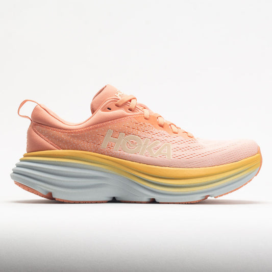 HOKA Bondi 8 Women's  Shell Coral/Peach Parfait