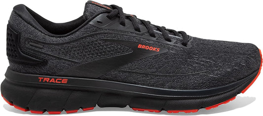 Men's Brooks Trace 2, Ebony/Black/Cherry, 8.5 D Medium