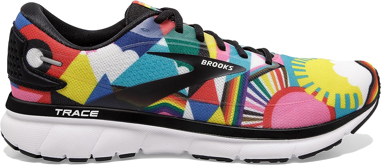 Women's Brooks Trace 2, Black/Multi, 6.5 B Medium