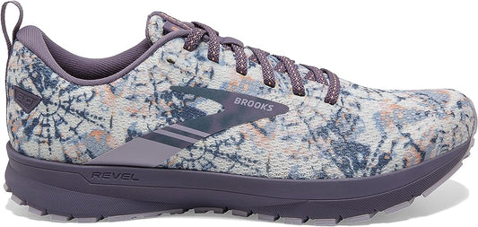Women's Brooks Revel 5, Cadet/Thistle/White, 6 B Medium