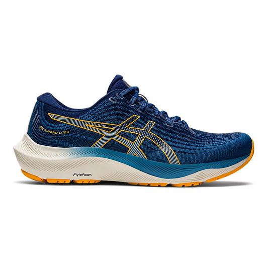 Men's Asics GEL-Kayano Lite 3, Azure/Amber, 9.5 D Medium