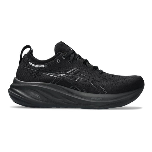 Men's Asics GEL-Nimbus 26, Black/Black, 12.5 D Medium