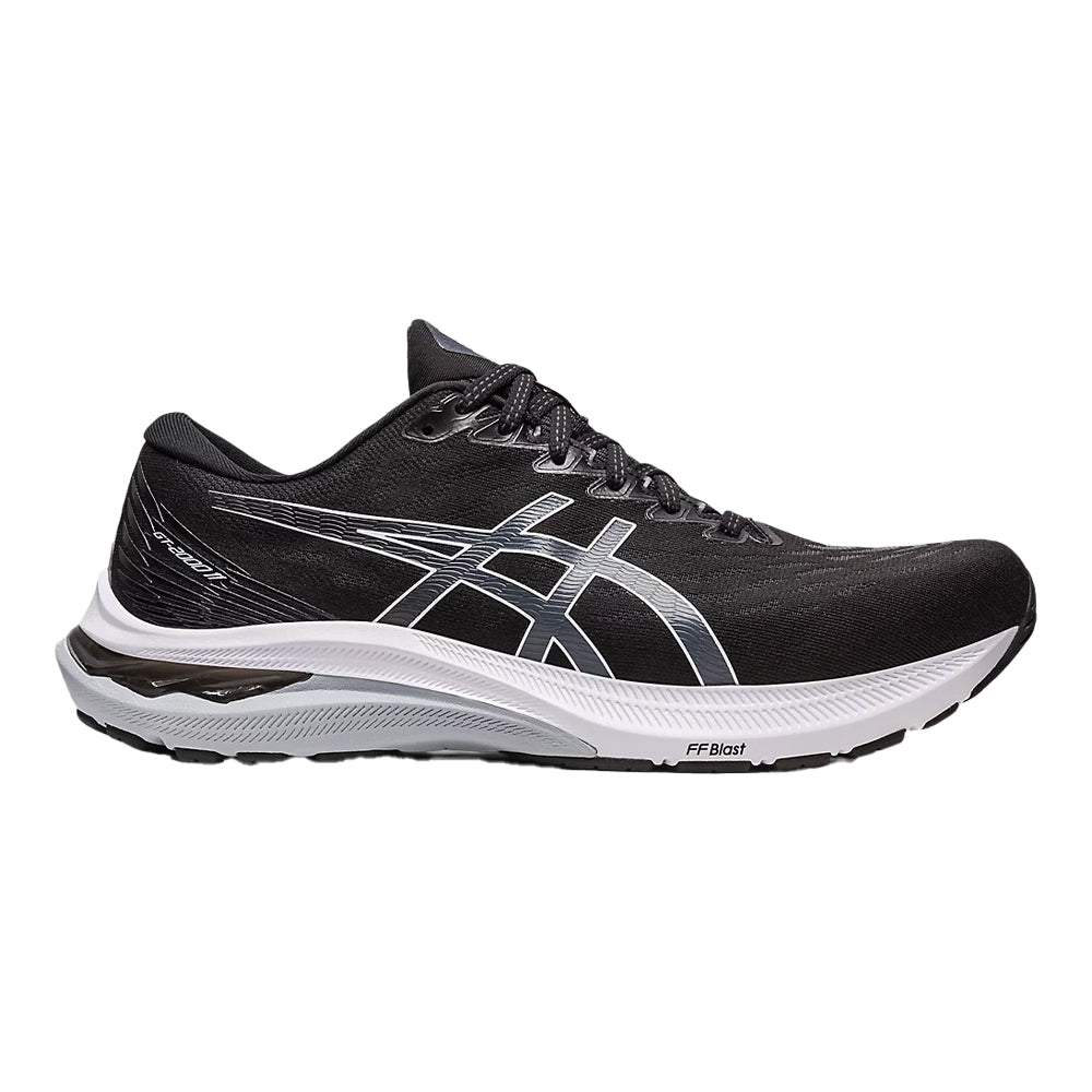 Men's Asics GT-2000 11, Black/White, 8 D Medium