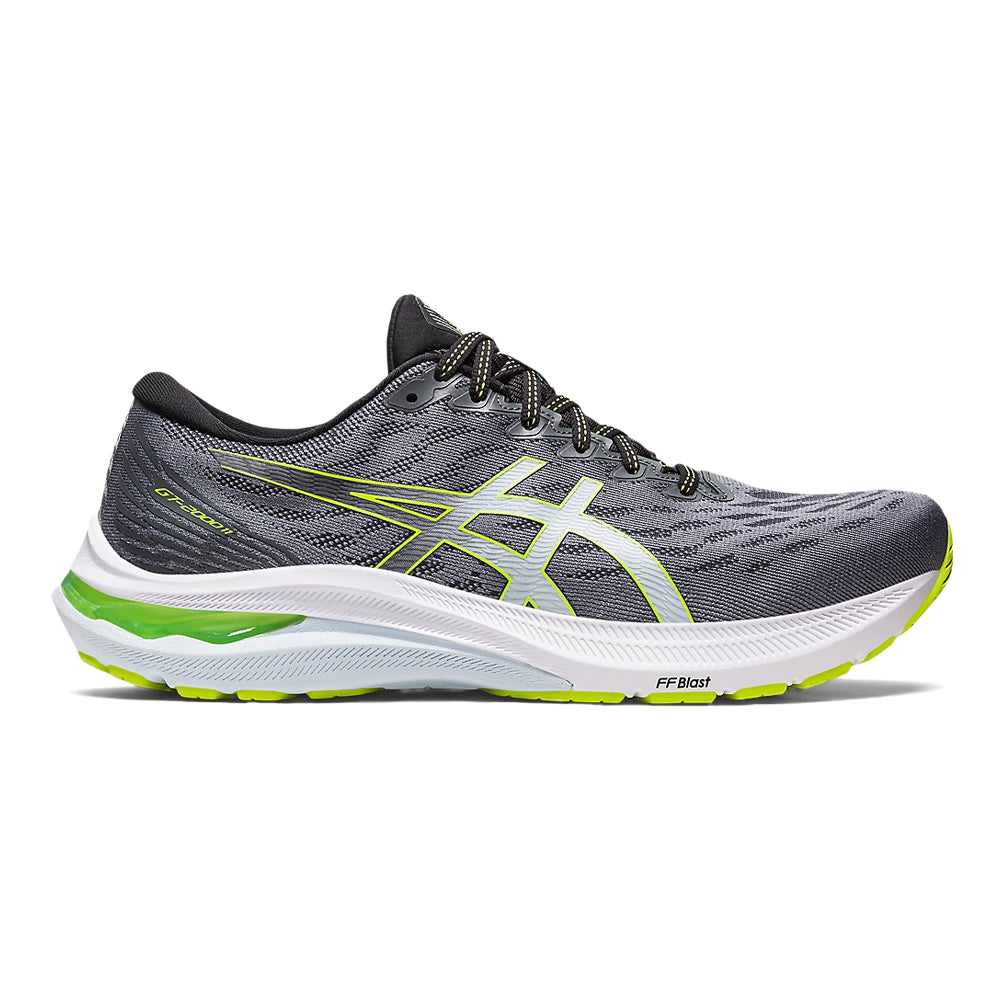 Men's Asics GT-2000 11, Metropolis/Lime Zest, 9.5 D Medium