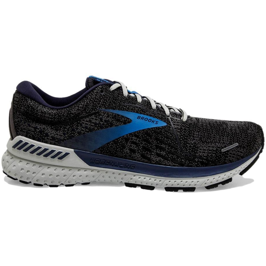 Men's Brooks Adrenaline GTS 21, Peacoat/Black/Blue, 8.5 D Medium
