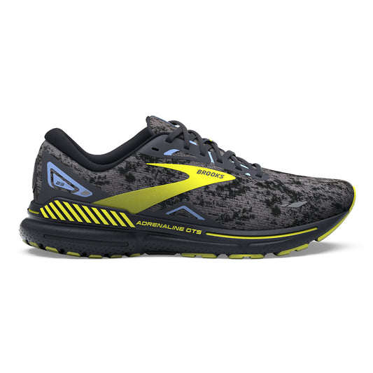 Men's Brooks Adrenaline GTS 23, Nine Iron/Folkstone/Sulphur, 10.5 D Medium