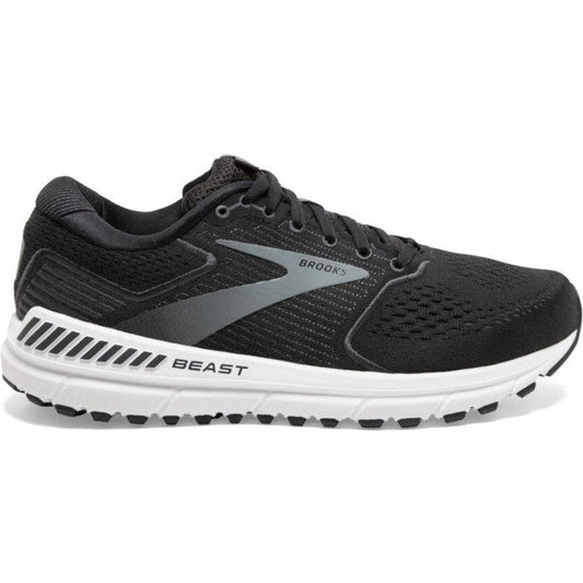 Men's Brooks Beast '20, Black/Ebony/Grey, 9 2E Wide