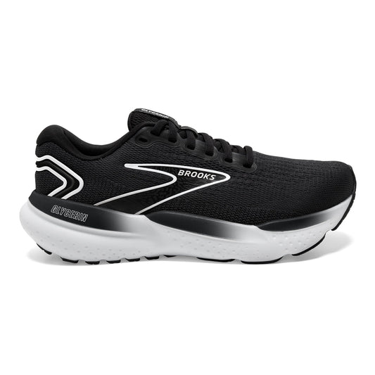 Men's Brooks Glycerin 21, Black/Grey/White, 10.5 2E Wide